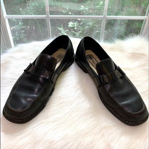 ROCKPORT BLACK LEATHER SHOES MENS SIZE 11 M